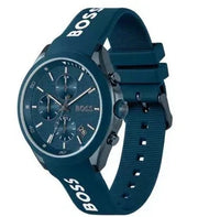  Shop Authentic Hugo Boss Velocity Chronograph Blue Dial Blue Rubber Strap Watch For Men - 1514061 - Luxxuri