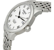  Shop Authentic Tissot T Classic Le Locle Automatic White Dial Silver Steel Strap Watch For Men - T41.1.483.33 - Luxxuri