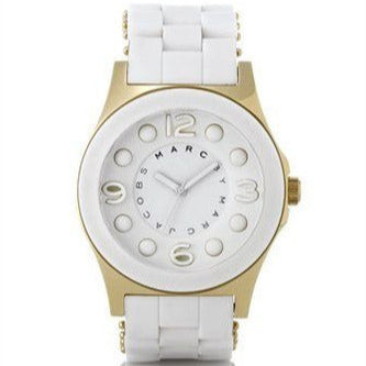  Shop Authentic Marc Jacobs Pelly White Dial White SIlicone Strap Watch for Women - MBM2525 - Luxxuri