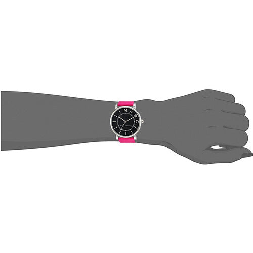  Shop Authentic Marc Jacobs Roxy Black Dial Pink Leather Strap Watch for Women - MJ1535 - Luxxuri
