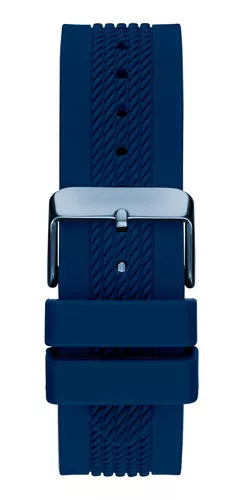  Shop Authentic Guess Delta Blue Dial Blue Silicone Strap Watch for Men - GW0051G4 - Luxxuri