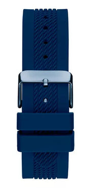  Shop Authentic Guess Delta Blue Dial Blue Silicone Strap Watch for Men - GW0051G4 - Luxxuri