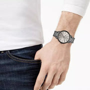  Shop Authentic Armani Exchange Cayde Analog Grey Dial Grey Steel Strap Watch For Men  - AX2722 - Luxxuri