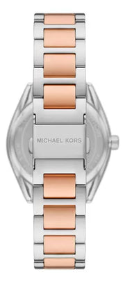  Shop Authentic Michael Kors Janelle Silver Dial Two Tone Steel Strap Watch For Women - MK7383 - Luxxuri