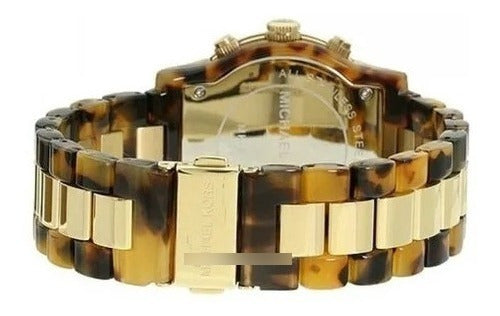  Shop Authentic Michael Kors Blair Gold Dial Two Tone Steel Strap Watch for Women - MK6094 - Luxxuri
