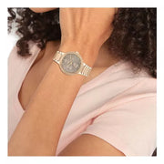  Shop Authentic Tommy Hilfiger Joy Chronograph Gold Dial Gold Steel Strap Watch For Women - 1782533 - Luxxuri