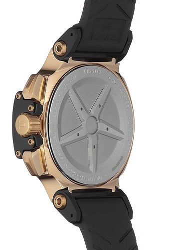  Shop Authentic Tissot T Race Chronograph Automatic Black Dial Black Rubber Strap Watch for Men - T048.417.27.057.06 - Luxxuri