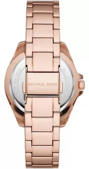  Shop Authentic Michael Kors Kacie Three Hand Black Dial Rose Gold Steel Strap Watch for Women - MK6930 - Luxxuri