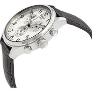  Shop Authentic Tissot Chrono XL Silver Dial Brown Leather Strap Watch For Men - T116.617.16.037.00 - Luxxuri