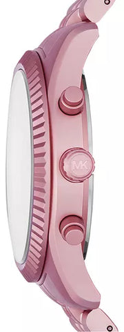  Shop Authentic Michael Kors Lexington Chronograph Pink Dial Pink Steel Strap Watch for Women - MK8792 - Luxxuri
