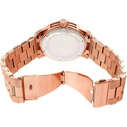  Shop Authentic Michael Kors Runway Blue Dial Rose Gold Stainless Steel Strap Watch for Women - MK7065 - Luxxuri