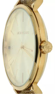  Shop Authentic Michael Kors Addyson Quartz Gold Dial Gold Leather Strap Watch for Women - MK2952 - Luxxuri