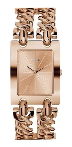  Shop Authentic Guess Mod Heavy Metal Rose Gold Dial Rose Gold Steel Strap Watch For Women - W1117L3 - Luxxuri