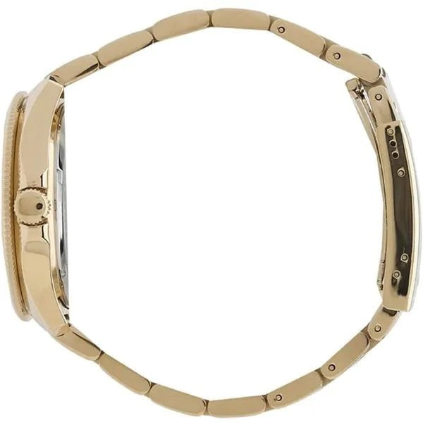 Shop Authentic Fossil Cecile Multifunction Champagne Dial Gold Steel Strap Watch for Women - AM4510 - Luxxuri