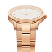  Shop Authentic Daniel Wellington Iconic Link White Dial Gold Steel Strap Watch For Men - DW00100343 - Luxxuri