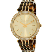  Shop Authentic Michael Kors Darci Gold Dial Brown Two Tone Steel Strap Watch for Women - MK4326 - Luxxuri
