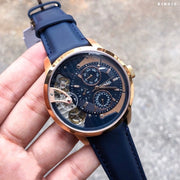  Shop Authentic Fossil Townsman Twist Skeleton Blue Dial Blue Leather Strap Watch for Men -  ME1138 - Luxxuri