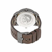  Shop Authentic Diesel Mini Daddy Analog Blue Dial Brown Leather Strap Watch For Men - DZ7339 - Luxxuri