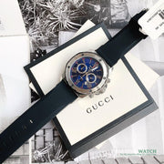  Shop Authentic Bulova Marine Star Chronograph Black Dial Black Rubber Strap Watch for Men - 98B127 - Luxxuri