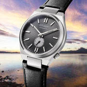  Shop Authentic Citizen Tsuyosa Automatic Grey Dial Black Leather Strap Watch for Men - NK5010-01H - Luxxuri