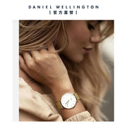  Shop Authentic Daniel Wellington Classic Petite Evergold White Dial Gold Mesh Bracelet Watch For Women - DW00100350 - Luxxuri