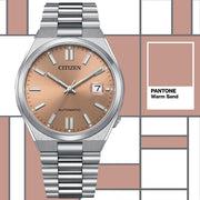  Shop Authentic Citizen x Pantone Automatic Warm Sand Dial Silver Steel Strap Watch For Men - NJ0158-89Y - Luxxuri