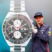  Shop Authentic Tag Heuer Formula 1 Calibre 16 Max Verstappen Limited Edition Black Dial Two Tone Steel Strap Watch for Men - CAZ2018.BA0970 - Luxxuri