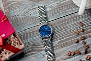  Shop Authentic Maurice Lacroix Eliros Sunbrushed Blue Dial Silver Steel Strap Watch for Women - EL1094-SS002-130-1 - Luxxuri