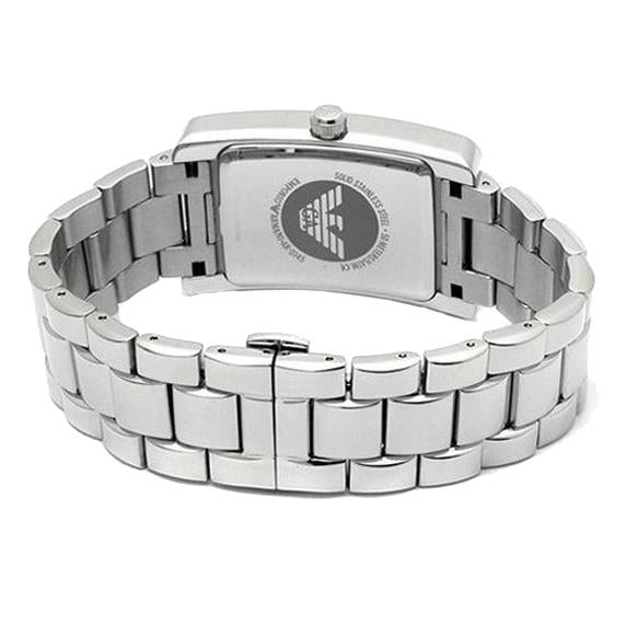  Shop Authentic Emporio Armani Classic Black Dial Silver Stainless Steel Watch For Women - AR0157 - Luxxuri