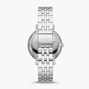  Shop Authentic Fossil Jacqueline Multifunction Moonphase White Dial Silver Steel Strap Watch for Women - ES5164 - Luxxuri