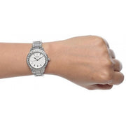  Shop Authentic Fossil Jesse White Dial Silver Steel Strap Watch for Women - ES2362 - Luxxuri
