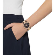  Shop Authentic Fossil Stella Multifunction Brown Dial Two Tone Steel Strap Watch for Women - ES4079 - Luxxuri