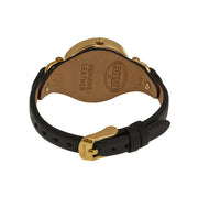  Shop Authentic Fossil Georgia Black Dial Black Leather Strap Watch for Women - ES3148 - Luxxuri