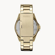  Shop Authentic Fossil Riley Gold Dial Gold Steel Strap Watch for Women - ES3203 - Luxxuri