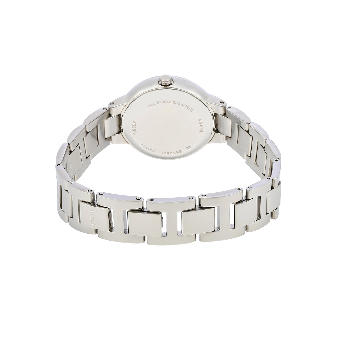  Shop Authentic Fossil Virginia Silver Dial Silver Steel Strap Watch for Women - ES3282 - Luxxuri