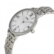  Shop Authentic Fossil Jacqueline White Dial Silver Steel Strap Watch for Women - ES3433 - Luxxuri