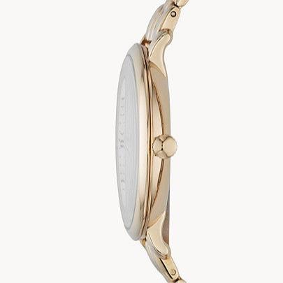  Shop Authentic Fossil Jacqueline White Dial Gold Steel Strap Watch for Women - ES3434 - Luxxuri
