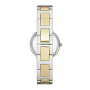  Shop Authentic Fossil Virginia Silver Dial Two Tone Steel Strap Watch for Women - ES3503 - Luxxuri