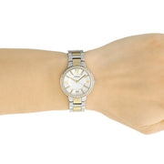  Shop Authentic Fossil Virginia Silver Dial Two Tone Steel Strap Watch for Women - ES3503 - Luxxuri