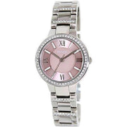  Shop Authentic Fossil Virginia Pink Dial Silver Steel Strap Watch for Women - ES3504 - Luxxuri
