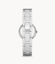  Shop Authentic Fossil Virginia Pink Dial Silver Steel Strap Watch for Women - ES3504 - Luxxuri