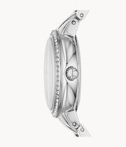  Shop Authentic Fossil Virginia Pink Dial Silver Steel Strap Watch for Women - ES3504 - Luxxuri
