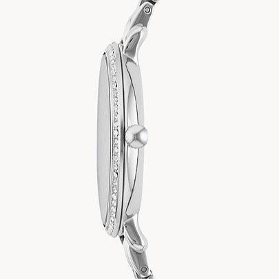  Shop Authentic Fossil Jacqueline White Dial Silver Steel Strap Watch for Women - ES3545 - Luxxuri