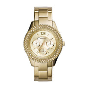 Shop Authentic Fossil Stella Multifunction Gold Dial Gold Steel Strap Watch for Women - ES3589 - Luxxuri