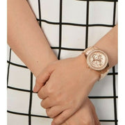  Shop Authentic Fossil Stella Rose Gold Dial Rose Gold Steel Strap Watch for Women - ES3590 - Luxxuri