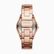  Shop Authentic Fossil Stella Rose Gold Dial Rose Gold Steel Strap Watch for Women - ES3590 - Luxxuri