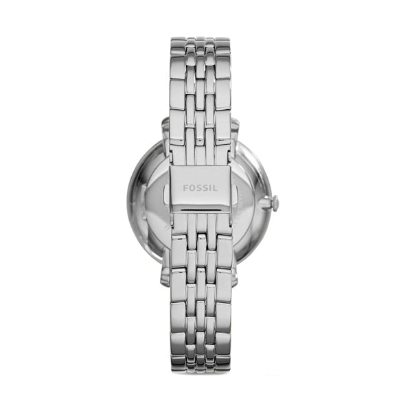  Shop Authentic Fossil Jacqueline White Dial Silver Steel Strap Watch for Women - ES3631 - Luxxuri
