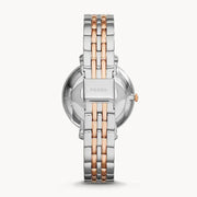  Shop Authentic Fossil Jacqueline White Dial Two Tone Steel Strap Watch for Women - ES3634 - Luxxuri