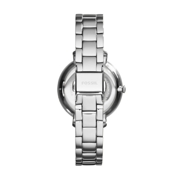  Shop Authentic Fossil Jacqueline Silver Dial Silver Steel Strap Watch for Women - ES3664 - Luxxuri