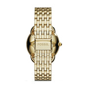  Shop Authentic Fossil Tailor Gold Dial Gold Steel Strap Watch for Women - ES3714 - Luxxuri